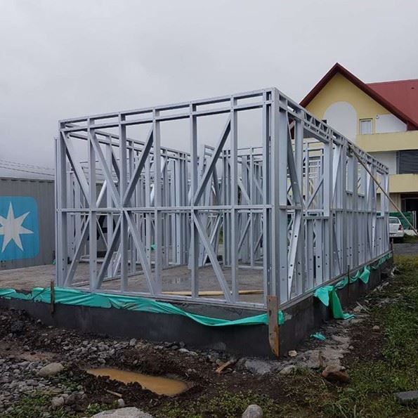 Fireproof Light Steel Villa Prefab Modular House