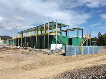 작은 플랫 팩 컨테이너 생활 주택