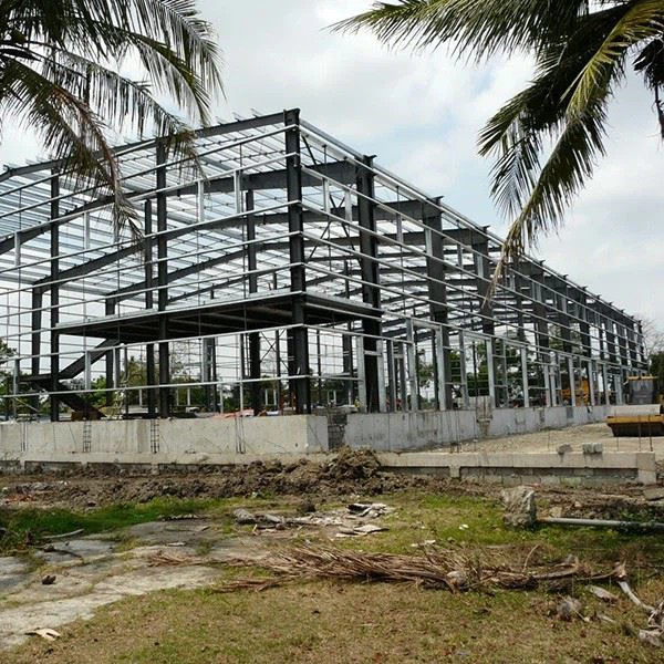 Steel Structure Workshop With Mezzanine