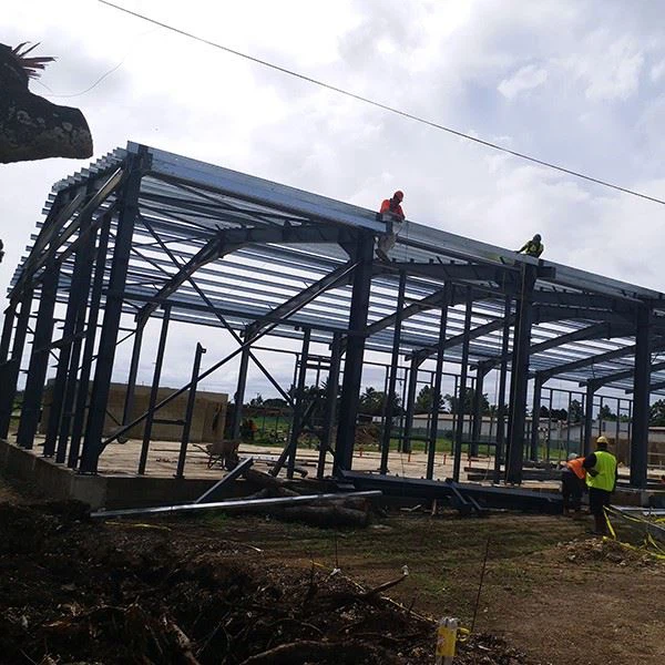 Steel Structure Workshop With Mezzanine